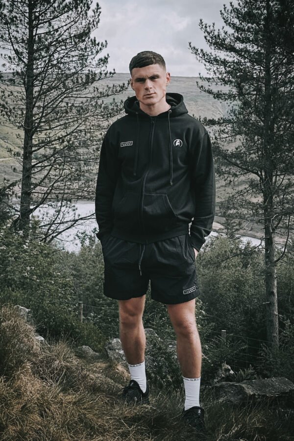 Rival Zip Hoodie - Black