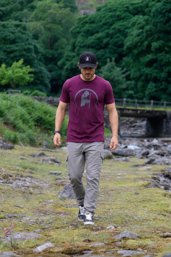 Templar T-shirt Burgundy